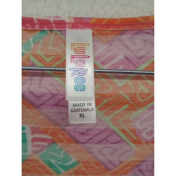 NWT LuLaRoe Tunic Top/Shirt Multi-Color Size XL Aztec Pattern Soft Stretchy EC - Picture 2 of 16
